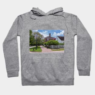 Prince George Street in Colonial Williamsburg, Virginia Hoodie